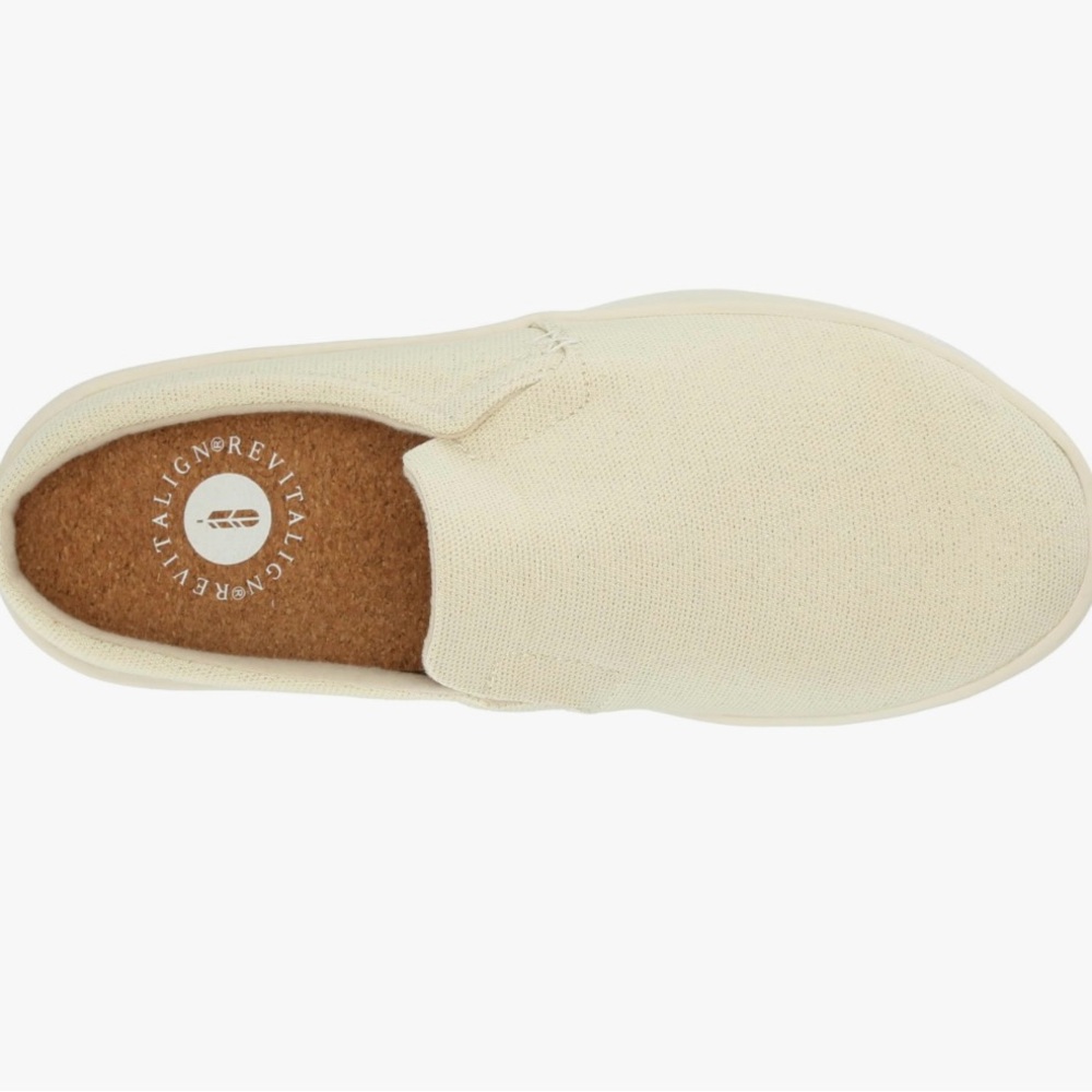 REVITALIGN Cream Slip-On Sneakers - Picture 2 of 7